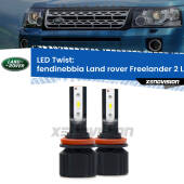 0 Fendinebbia LED Land rover Freelander 2 L359 2006 - 2014: Twist 11,000Lm H11: Kit LED Twist 11.000Lm