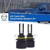 0 Fendinebbia LED Mazda 2 DY 2003 - 2007: HB4 11,000Lm HB4: Kit LED Twist 11.000Lm