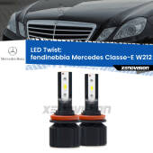 0 Fendinebbia LED Mercedes Classe-E W212 2009 - 2016: Twist 11,000Lm H11: Kit LED Twist 11.000Lm