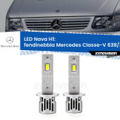 0 Fendinebbia LED Mercedes Classe-V 638/2 1996 - 2003: H1 Nava H1: Kit LED Nava 20.000Lumen