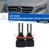 0 Fendinebbia LED Mercedes Classe-V W447 2014 in poi: Twist 11,000Lm H11: Kit LED Twist  11.000Lm