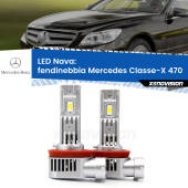 0 Fendinebbia LED Mercedes Classe-X 470 2017 in poi: Nava 20,000Lm H11: Kit LED Nava 20.000Lumen