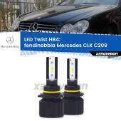 0 Fendinebbia LED Mercedes CLK C209 2002 - 2004: HB4 11,000Lm HB4: Kit LED Twist 11.000Lm
