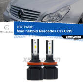 0 Fendinebbia LED Mercedes CLS C219 2004 - 2010: Twist 11,000Lm H11: Kit LED Twist 11.000Lm