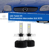 0 Fendinebbia LED Mercedes SLK R170 1996 - 2001: H1 11,000Lm H1: Kit LED Twist 11.000Lm
