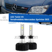 0 Fendinebbia LED Mercedes Sprinter 903 1995 - 2002: H1 11,000Lm H1: Kit LED Twist 11.000Lm