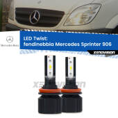 0 Fendinebbia LED Mercedes Sprinter 906 2013 - 2018: Twist 11,000Lm H11: Kit LED Twist 11.000Lm