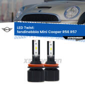 0 Fendinebbia LED Mini Cooper R56 R57 2006 - 2013: Twist 11,000Lm H11: Kit LED Twist  11.000Lm