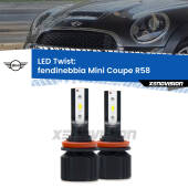 0 Fendinebbia LED Mini Coupe R58 2011 - 2015: Twist 11,000Lm H11: Kit LED Twist 11.000Lm