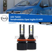 0 Fendinebbia LED Opel Agila B H08 2008 - 2014: Twist 11,000Lm H11: Kit LED Twist  11.000Lm