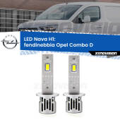 0 Fendinebbia LED Opel Combo D  2012 - 2018: H1 Nava H1: Kit LED Nava 20.000Lumen