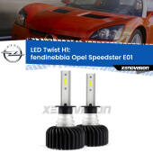 0 Fendinebbia LED Opel Speedster E01 2000 - 2006: H1 11,000Lm H1: Kit LED Twist 11.000Lm