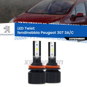 0 Fendinebbia LED Peugeot 307 3A/C 2005 - 2009: Twist 11,000Lm H11: Kit LED Twist 11.000Lm