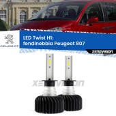 0 Fendinebbia LED Peugeot 807 2002 - 2010: H1 11,000Lm H1: Kit LED Twist 11.000Lm
