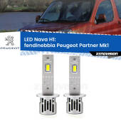 0 Fendinebbia LED Peugeot Partner Mk1 1996 - 2003: H1 Nava H1: Kit LED Nava 20.000Lumen