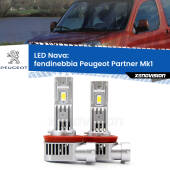 0 Fendinebbia LED Peugeot Partner Mk1 2004 - 2007: Nava 20,000Lm H11: Kit LED Nava 20.000Lumen