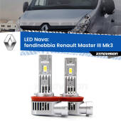 0 Fendinebbia LED Renault Master III Mk3 2010 in poi: Nava 20,000Lm H11: Kit LED Nava 20.000Lumen