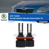 0 Fendinebbia LED Skoda Roomster 5J 2006 - 2015: Twist 11,000Lm H11: Kit LED Twist 11.000Lm