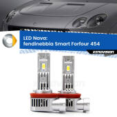 0 Fendinebbia LED Smart Forfour 454 2004 - 2006: Nava 20,000Lm H11: Kit LED Nava 20.000Lumen