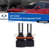 0 Fendinebbia LED Ssangyong Tivoli  2015 in poi: Twist 11,000Lm H11: Kit LED Twist  11.000Lm