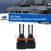 0 Fendinebbia LED Subaru Impreza Mk4 con luci diurne: Twist 11,000Lm H11: Kit LED Twist 11.000Lm