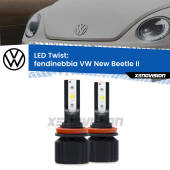 0 Fendinebbia LED VW New Beetle II 2011 - 2019: Twist 11,000Lm H11: Kit LED Twist  11.000Lm