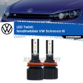 0 Fendinebbia LED VW Scirocco III 2015 - 2017: Twist 11,000Lm H11: Kit LED Twist  11.000Lm