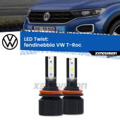 0 Fendinebbia LED VW T-Roc 2017 in poi: Twist 11,000Lm H11: Kit LED Twist 11.000Lm