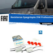 0 Fiat Ducato: Spegnispia 21W Plug&Play senza tagliare cavi per Luci posizione (Coppia) Kit Resistenze Spegnispia Alte Performance 21W (Coppia)