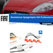 0 Fiat Grande punto : Resistenze Spegnispia 5W Professionali per Luci posizione (Coppia) Kit Resistenze Spegnispia Alte Performance 5W (Coppia)