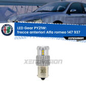 0 Frecce Anteriori LED Alfa romeo 147 937 2005 - 2010: PY21W Gear PY21W: Lampadina frecce LED Gear
