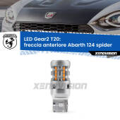 0 Freccia Anteriore LED Abarth 124 spider 2016 - 2019: T20 Gear2 FINE SERIE: NO GARANZIA T20: Lampadina frecce LED No-Hyperflash Gear2 FINE SERIE: NO GARANZIA