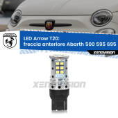 0 Freccia Anteriore LED Abarth 500 595 695  2008 - 2014: T20 Arrow T20: Lampadina frecce LED No-Hyperflash Arrow