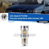 0 Freccia Anteriore LED Alfa romeo 145  1994 - 2001: PY21W Gear3 PY21W: Lampadina frecce LED No-Hyperflash Gear3