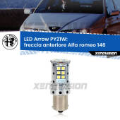 0 Freccia Anteriore LED Alfa romeo 146 1994 - 2001: PY21W Arrow PY21W: Lampadina frecce LED No-Hyperflash Arrow