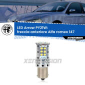 0 Freccia Anteriore LED Alfa romeo 147 2005 - 2010: PY21W Arrow PY21W: Lampadina frecce LED No-Hyperflash Arrow