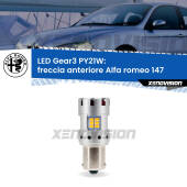 0 Freccia Anteriore LED Alfa romeo 147 2005 - 2010: PY21W Gear3 PY21W: Lampadina frecce LED No-Hyperflash Gear3
