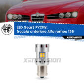 0 Freccia Anteriore LED Alfa romeo 159  2005 - 2012: PY21W Gear3 PY21W: Lampadina frecce LED No-Hyperflash Gear3