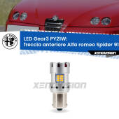 0 Freccia Anteriore LED Alfa romeo Spider 916 faro bianco: PY21W Gear3 PY21W: Lampadina frecce LED No-Hyperflash Gear3