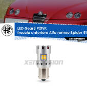0 Freccia Anteriore LED Alfa romeo Spider 916 faro giallo: P21W Gear3 P21W: Lampadina frecce LED No-Hyperflash Gear3 raffreddata a ventola