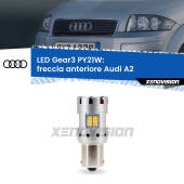 0 Freccia Anteriore LED Audi A2 2000 - 2005: PY21W Gear3 PY21W: Lampadina frecce LED No-Hyperflash Gear3