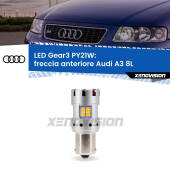 0 Freccia Anteriore LED Audi A3 8L 1996 - 2003: PY21W Gear3 PY21W: Lampadina frecce LED No-Hyperflash Gear3