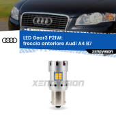 0 Freccia Anteriore LED Audi A4 B7 faro giallo: P21W Gear3 P21W: Lampadina frecce LED No-Hyperflash Gear3 raffreddata a ventola