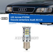 0 Freccia Anteriore LED Audi A6 C4 1994 - 1997: PY21W Arrow PY21W: Lampadina frecce LED No-Hyperflash Arrow
