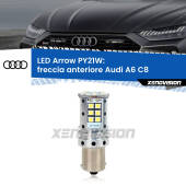 0 Freccia Anteriore LED Audi A6 C8 2018 in poi: PY21W Arrow PY21W: Lampadina frecce LED No-Hyperflash Arrow