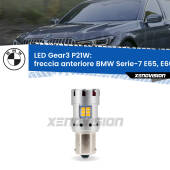 0 Freccia Anteriore LED BMW Serie-7 E65, E66, E67 faro giallo: P21W Gear3 P21W: Lampadina frecce LED No-Hyperflash Gear3 raffreddata a ventola