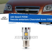 0 Freccia Anteriore LED Chevrolet Aveo T250 2005 - 2011: P21W Gear3 P21W: Lampadina frecce LED No-Hyperflash Gear3 raffreddata a ventola