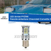 0 Freccia Anteriore LED Chevrolet Corvette C5 1997 - 2004: PY21W Arrow PY21W: Lampadina frecce LED No-Hyperflash Arrow