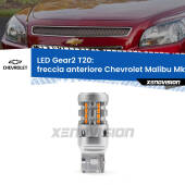 0 Freccia Anteriore LED Chevrolet Malibu Mk8 2012 - 2015: T20 Gear2 FINE SERIE: NO GARANZIA T20: Lampadina frecce LED No-Hyperflash Gear2 FINE SERIE: NO GARANZIA