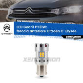 0 Freccia Anteriore LED Citroën C-Elysee 2012 in poi: PY21W Gear3 PY21W: Lampadina frecce LED No-Hyperflash Gear3
